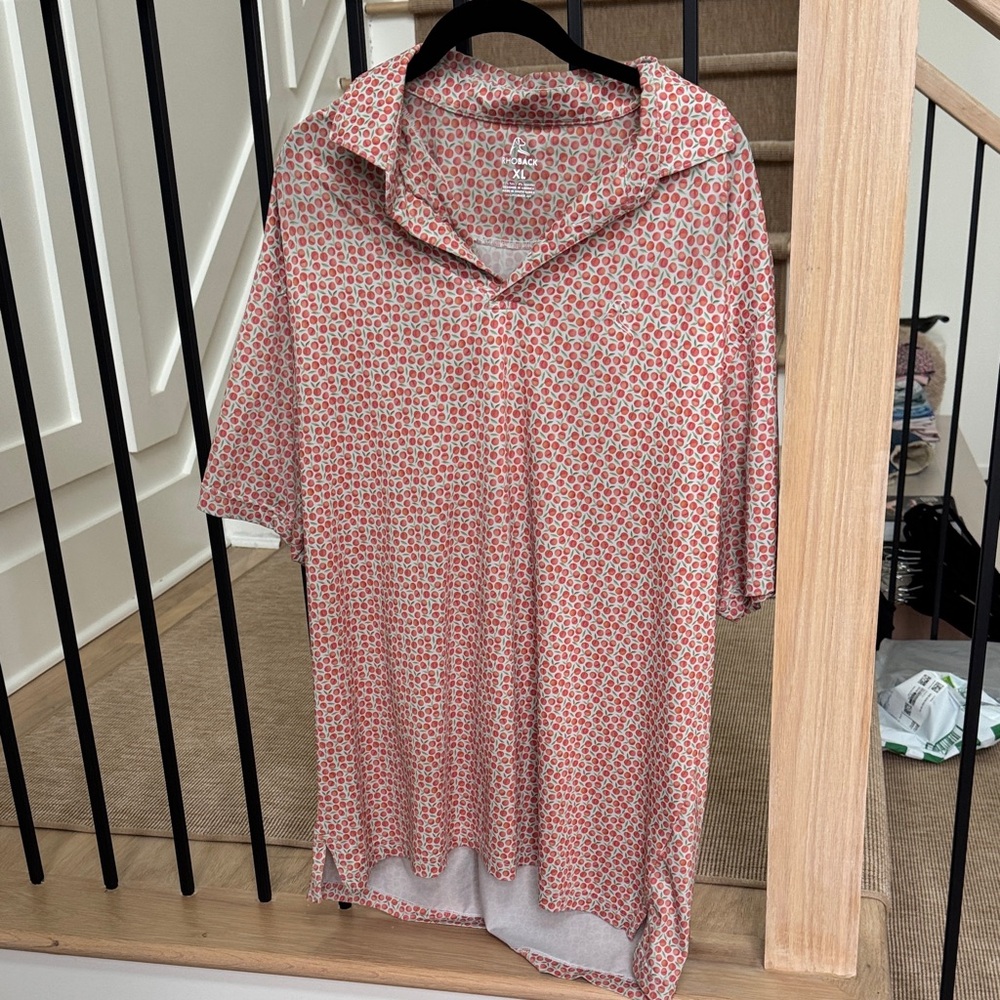 Rhoback "The Absolute Peach" Polo Shirt